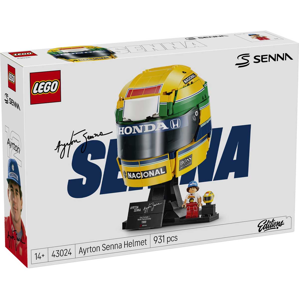 LEGO 43024 - LEGO EDITIONS - Ayrton Senna Helmet