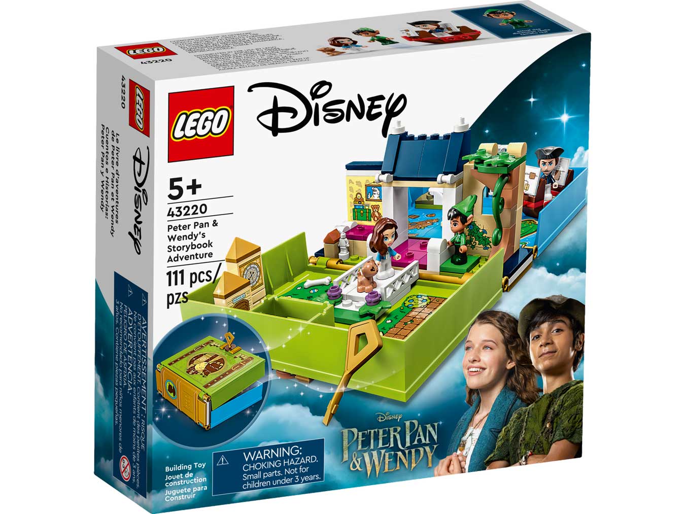 LEGO 43220 - LEGO DISNEY - Peter Pan & Wendy's Storybook Adventure