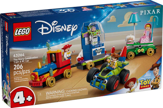 LEGO 43264 - LEGO DISNEY - Toy Story Celebration Train & RC Car