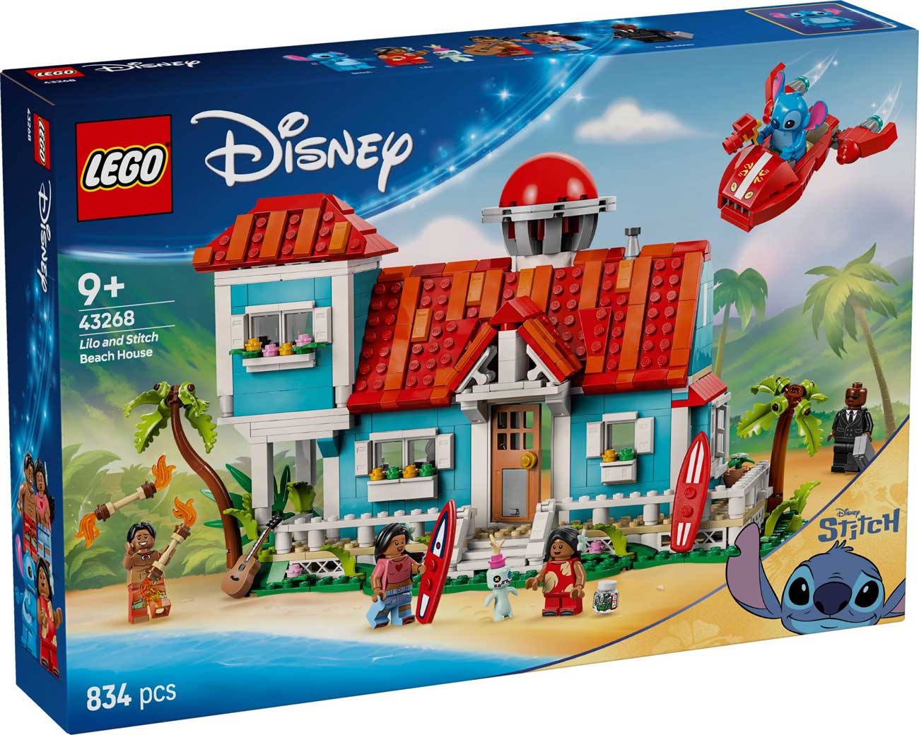 LEGO 43268 - LEGO DISNEY - Lilo and Stitch Beach House