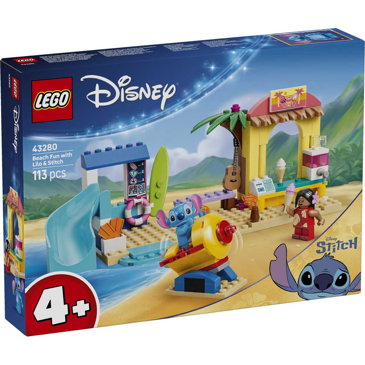 LEGO 43280 - LEGO DISNEY - Beach Fun with Lilo & Stitch