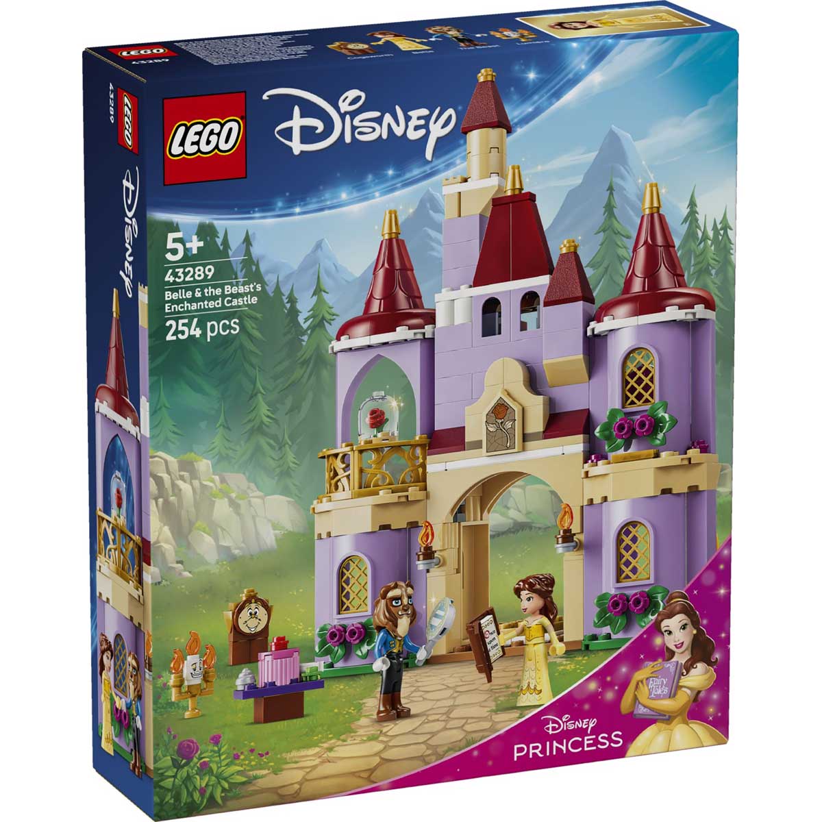 LEGO 43289 - LEGO DISNEY - Belle & the Beast's Enchanted Castle
