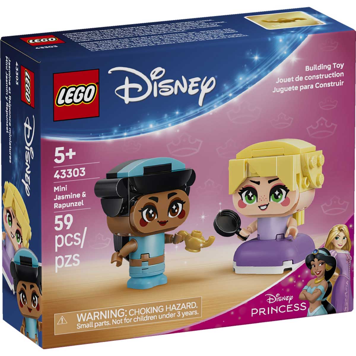 LEGO 43303 - LEGO DISNEY - Mini Jasmine & Rapunzel