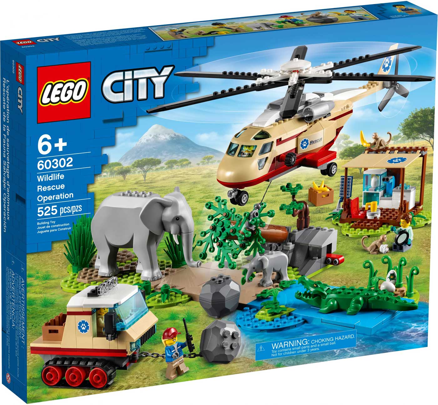 LEGO 60302 - LEGO CITY - Wildlife Rescue Operation