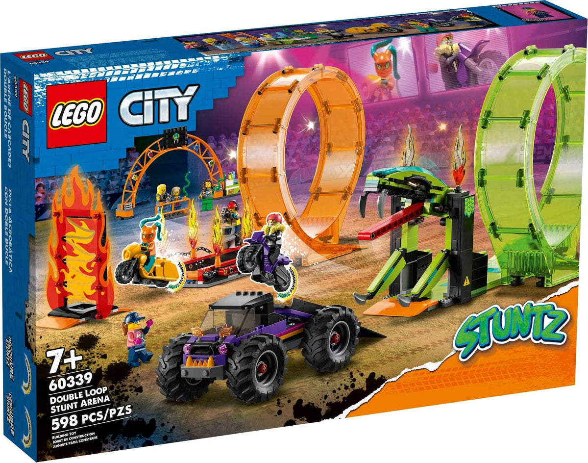 LEGO 60339 - LEGO CITY - Double Loop Stunt Arena