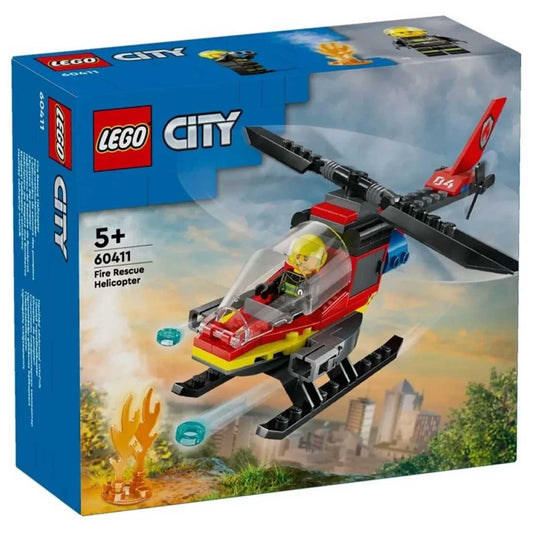 LEGO 60411 - LEGO CITY - Fire Rescue Helicopter