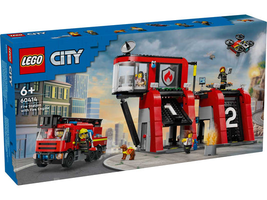 LEGO 60414 - LEGO CITY - Fire Station with Fire Truck
