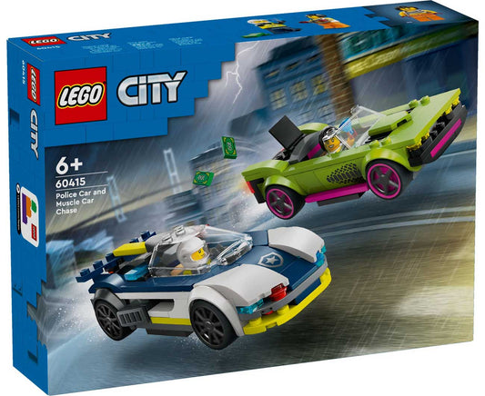 LEGO 60415 - LEGO CITY - Police Car and Muscle Car Chase