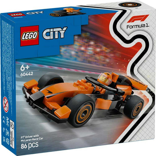 LEGO 60442 - LEGO CITY - F1® Driver with McLaren Race Car