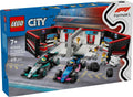 LEGO 60444 - LEGO CITY - F1® Garage & Mercedes AMG & Alpine Cars