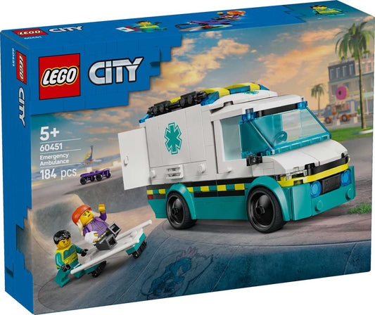 LEGO 60451 - LEGO CITY - Emergency Ambulance