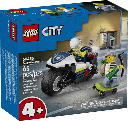 LEGO 60455 - LEGO CITY - Police Motorcycle Chase