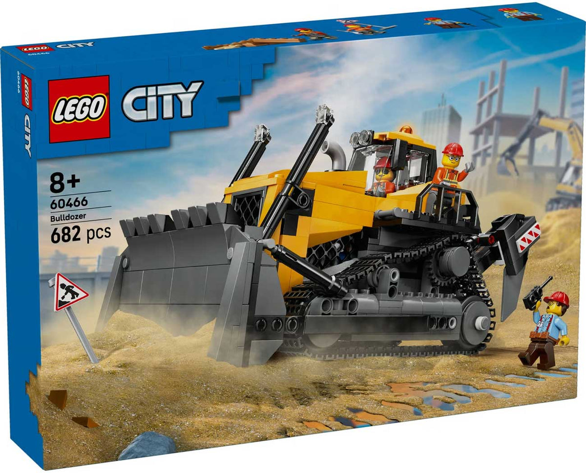 LEGO 60466 - LEGO CITY - Yellow Bulldozer
