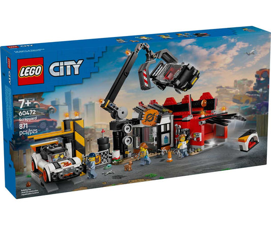 LEGO 60472 - LEGO CITY - Scrapyard with Cars