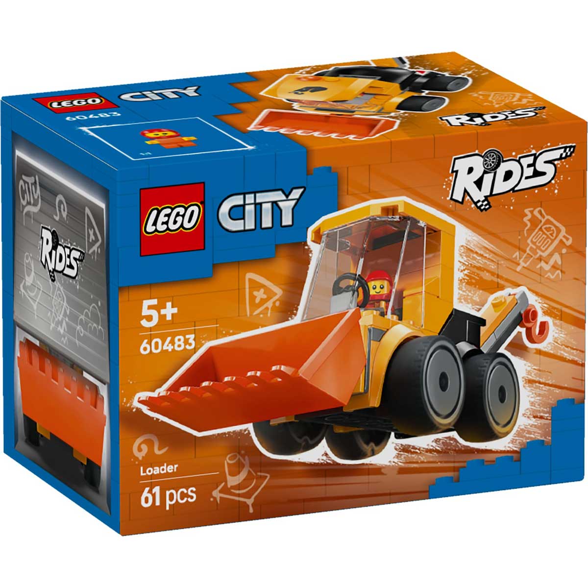 LEGO 60483 - LEGO CITY - Rides, Construction Loader