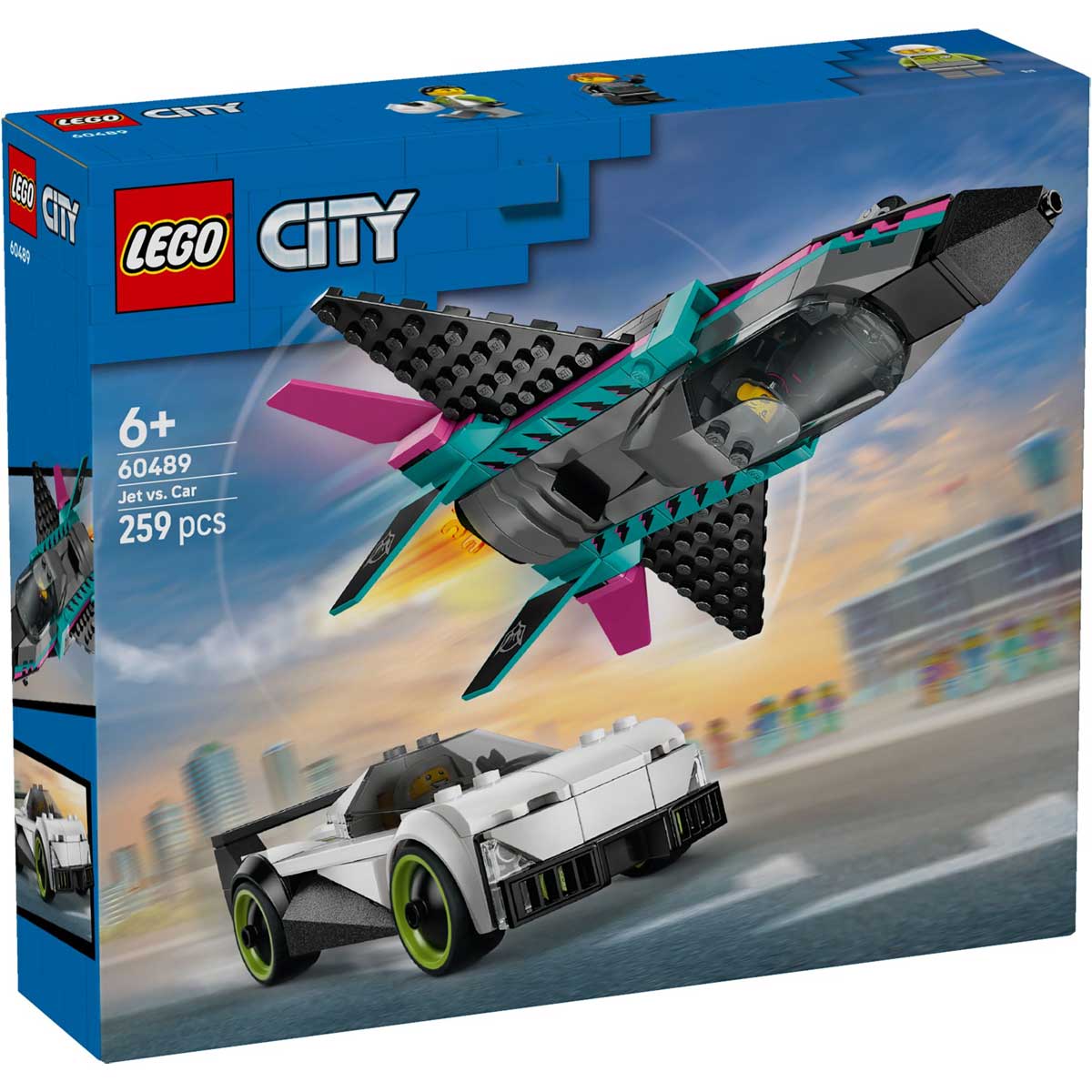 LEGO 60489 - LEGO CITY - Jet vs. Car