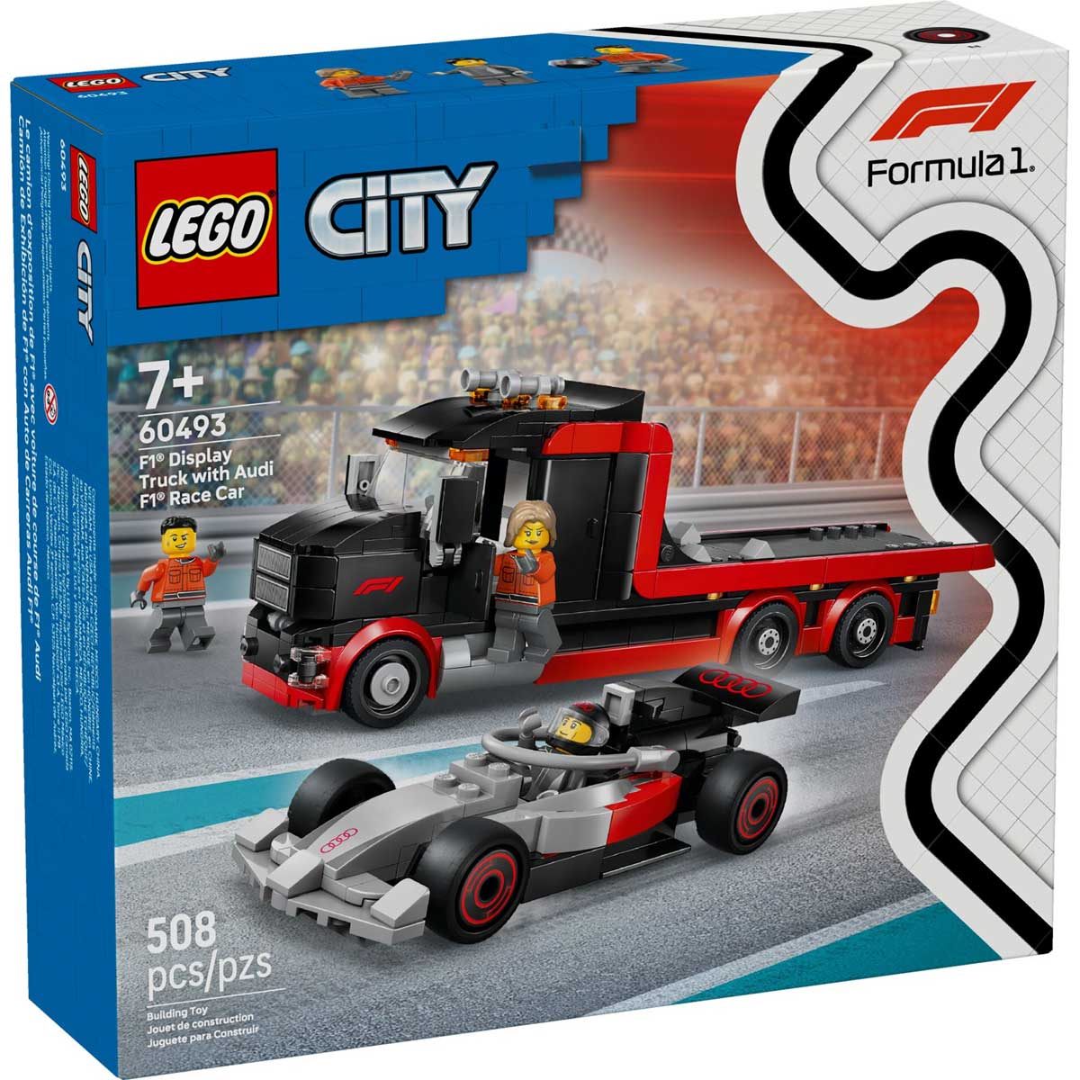 LEGO 60493 - LEGO CITY - F1® Display Truck with Audi F1® Race Car