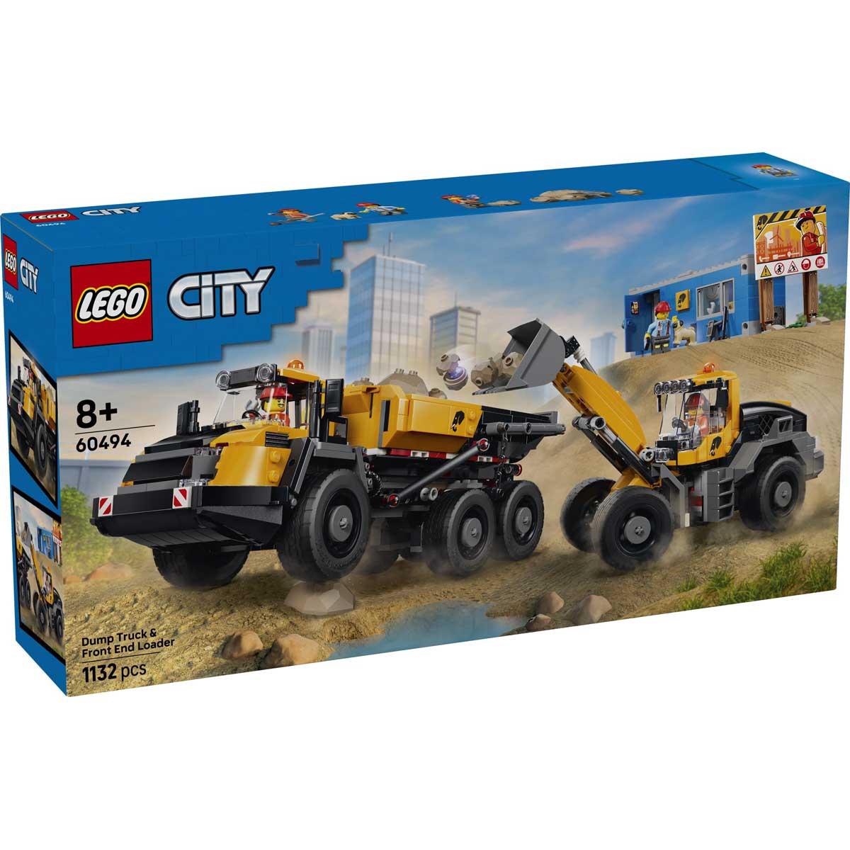 LEGO 60494 - LEGO CITY - Dump Truck & Front End Loader