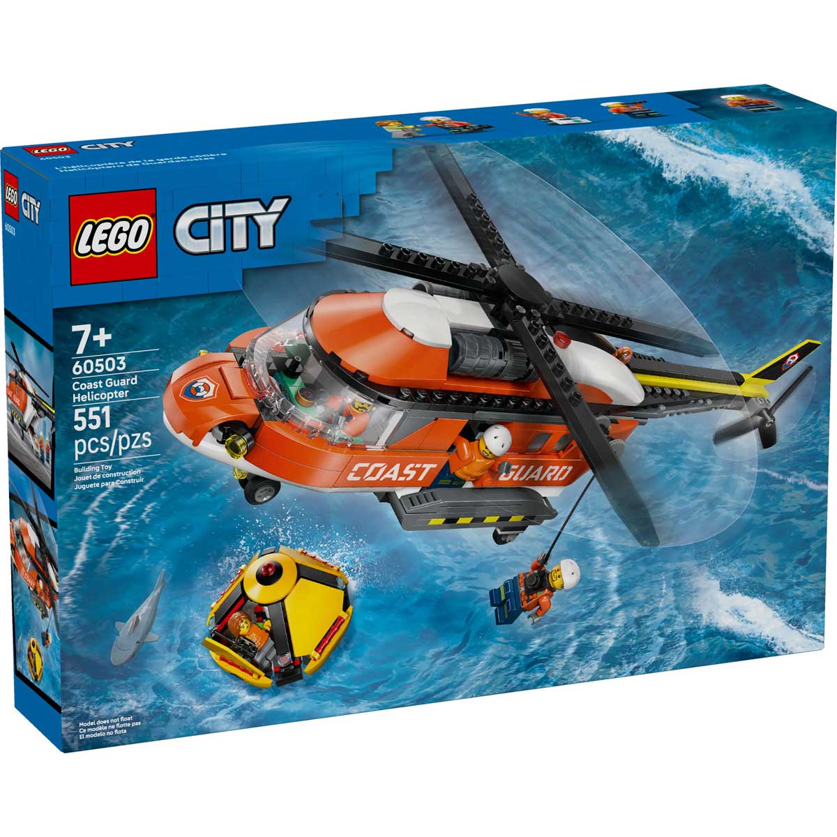 LEGO 60503 - LEGO CITY - Coast Guard Helicopter