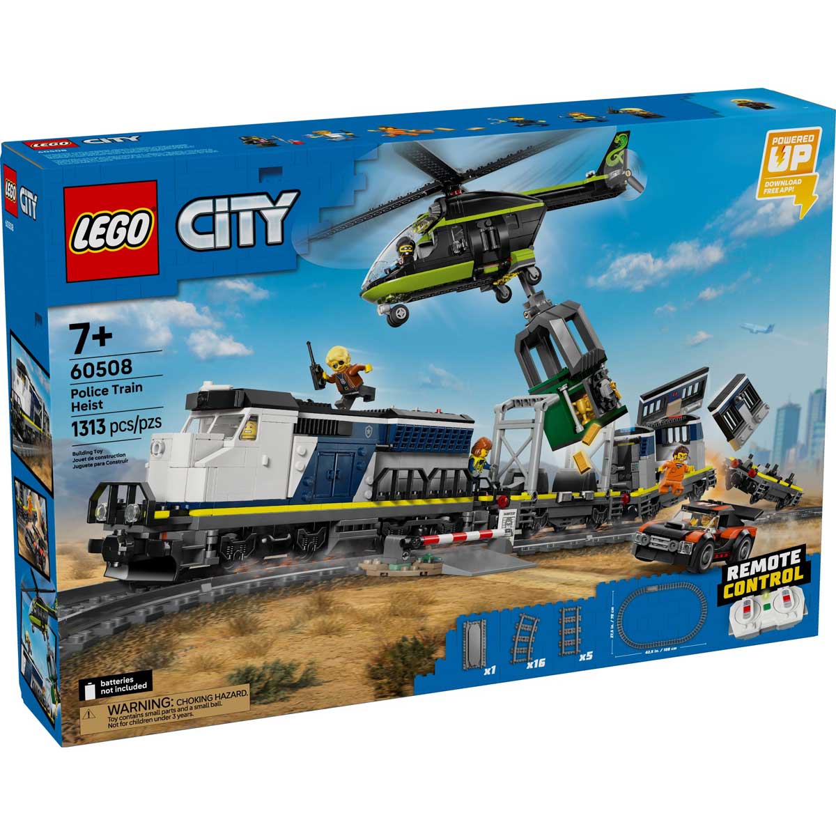 LEGO 60508 - LEGO CITY - Police Train Heist