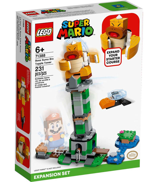 LEGO 71388 - LEGO SUPER MARIO - Boss Sumo Bro Topple Tower Expansion Set