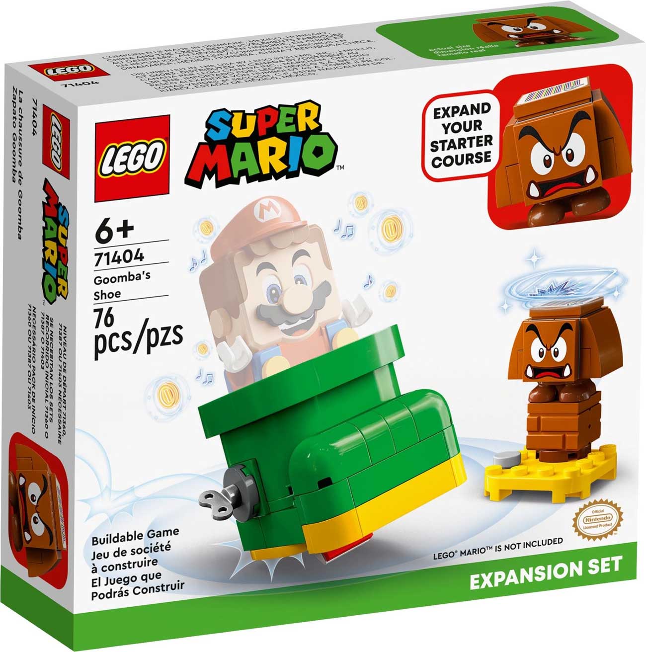 LEGO 71404 - LEGO SUPER MARIO - Goomba’s Shoe Expansion Set