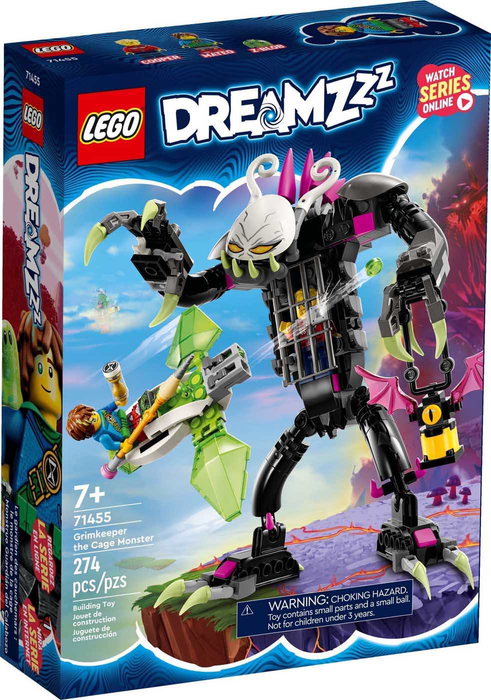 LEGO 71455 - LEGO DREAMZZZ - Grimkeeper the Cage Monster
