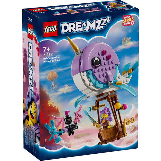 LEGO 71472 - LEGO DREAMZZZ - Izzie's Narwhal Hot Air Balloon