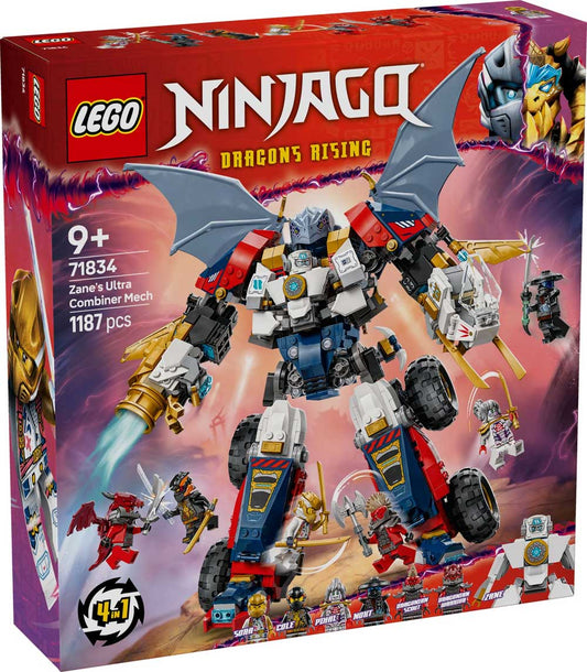 LEGO 71834 - LEGO NINJAGO - Zane's Ultra Combiner Mech
