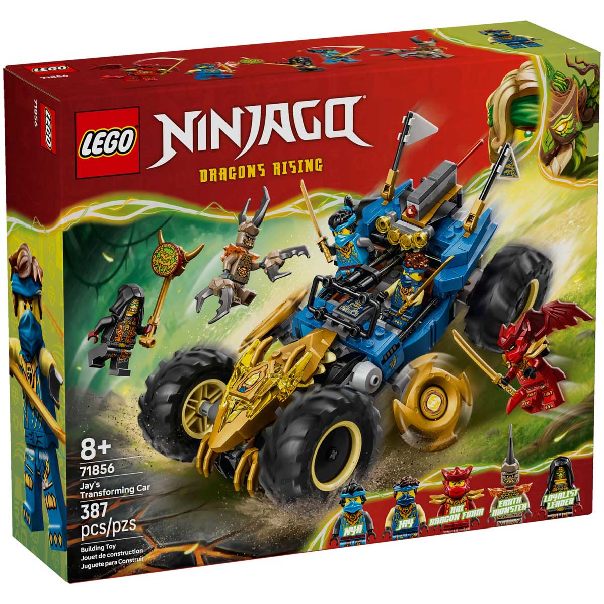 LEGO 71856 - LEGO NINJAGO - Jay's Transforming Car
