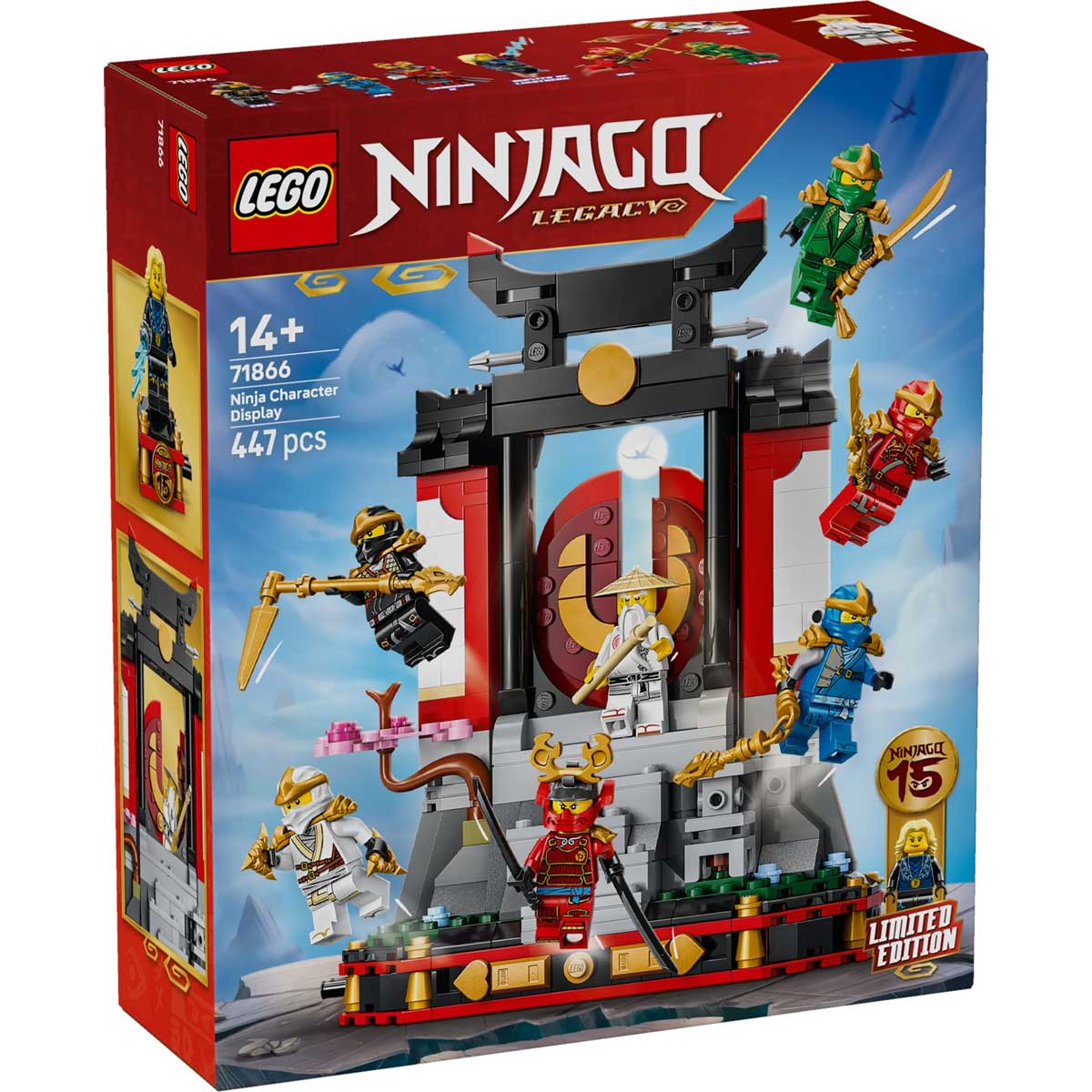 LEGO 71866 - LEGO NINJAGO - Ninja Character Display 15th Anniversary
