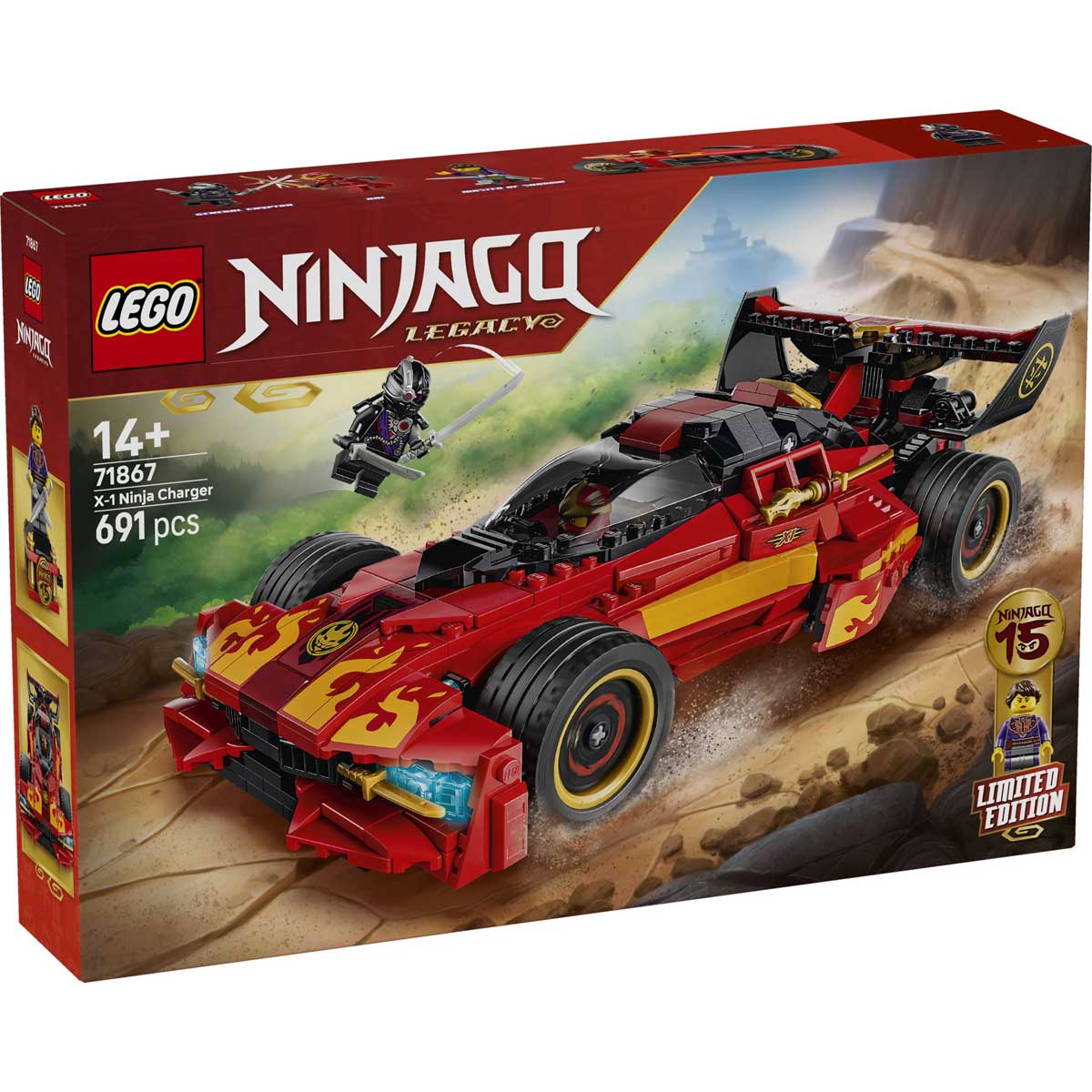 LEGO 71867 - LEGO NINJAGO - X 1 Ninja Charger 15th Anniversary