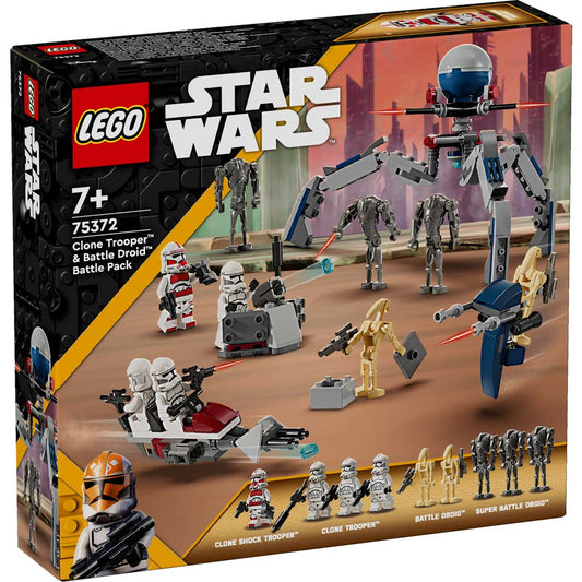 LEGO 75372 - LEGO STAR WARS - Clone Trooper™ & Battle Droid™ Battle Pack