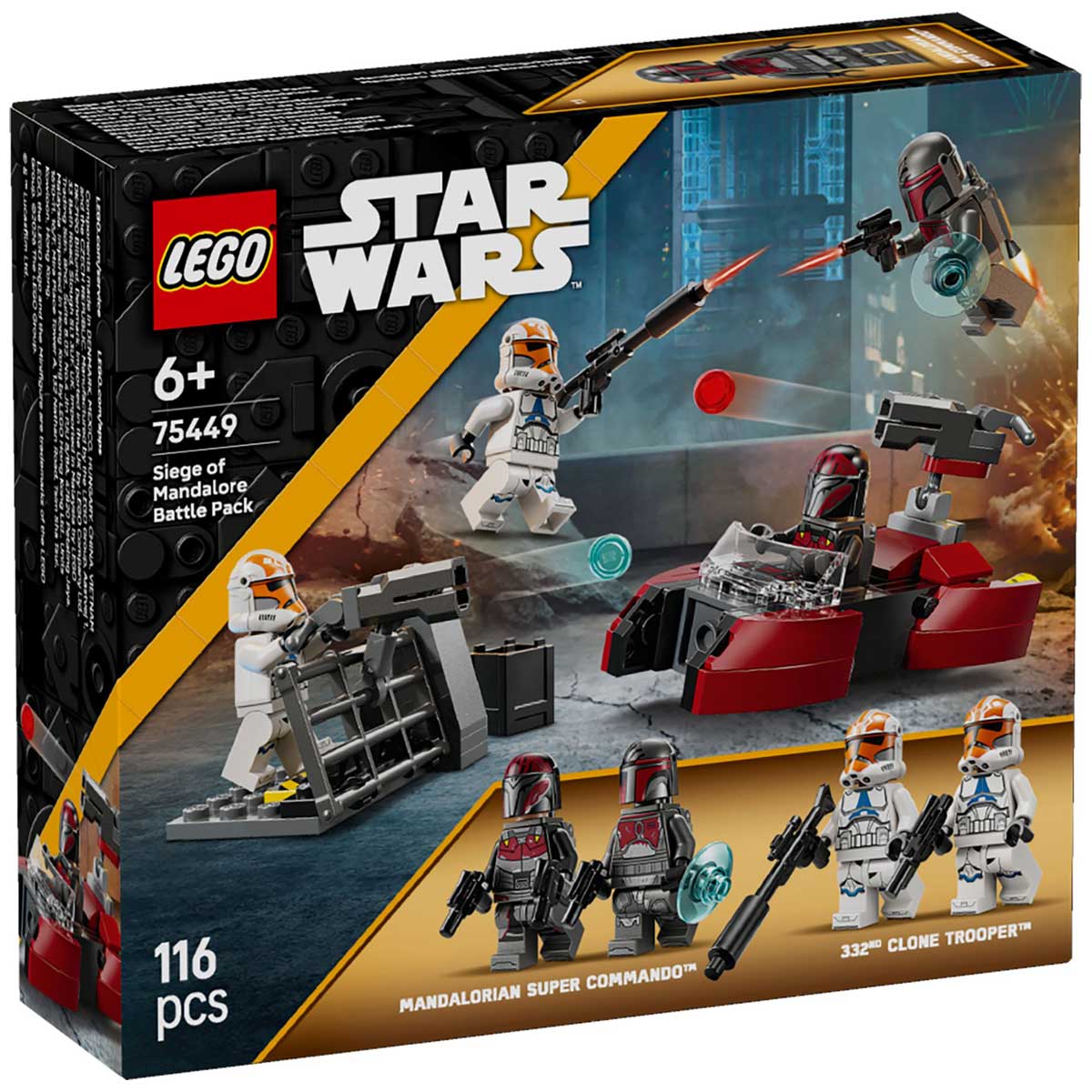 LEGO 75449 - LEGO STAR WARS - Siege of Mandalore Battle Pack