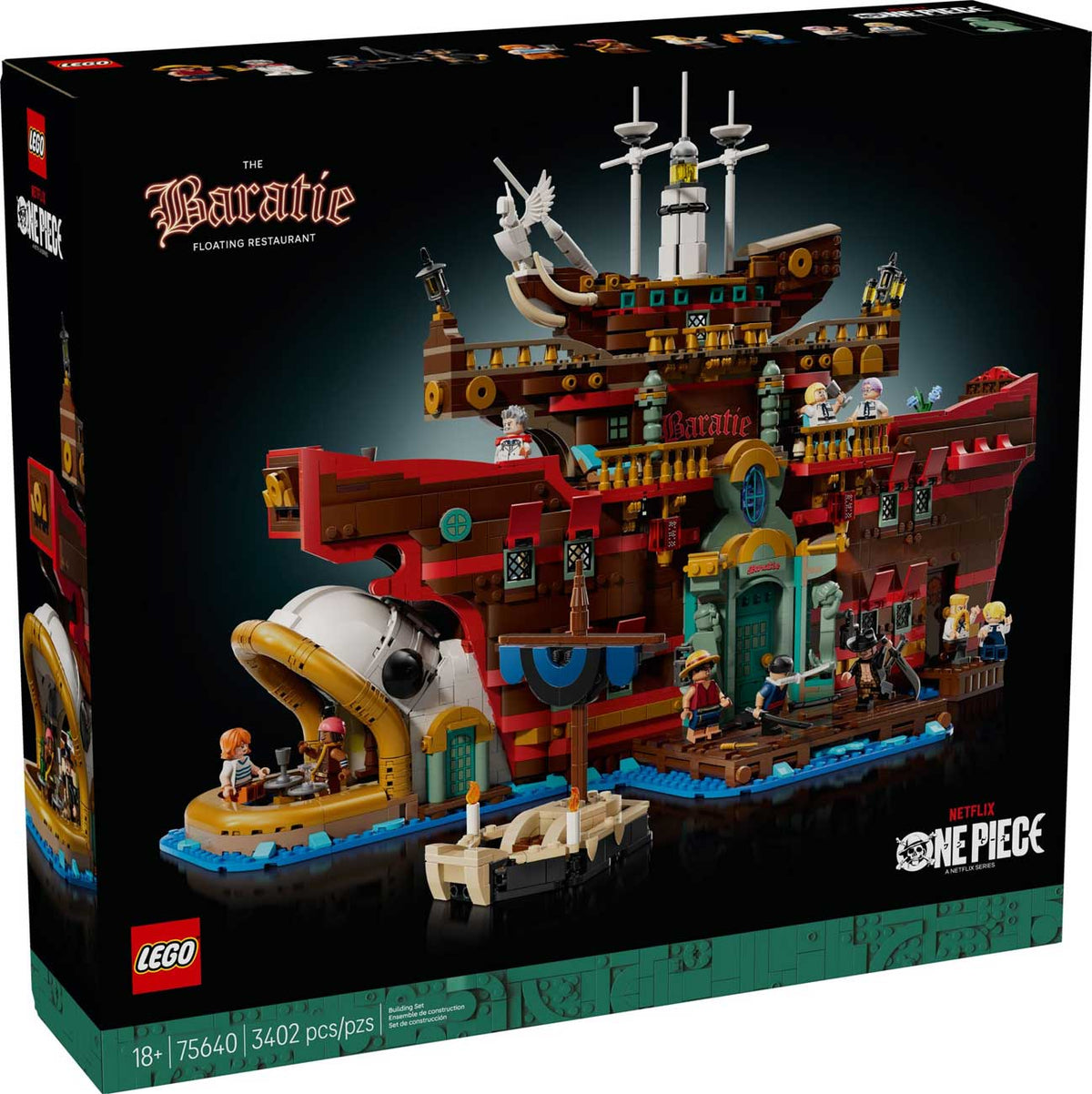 LEGO 75640 - LEGO ONE PIECE - The Baratie Floating Restaurant