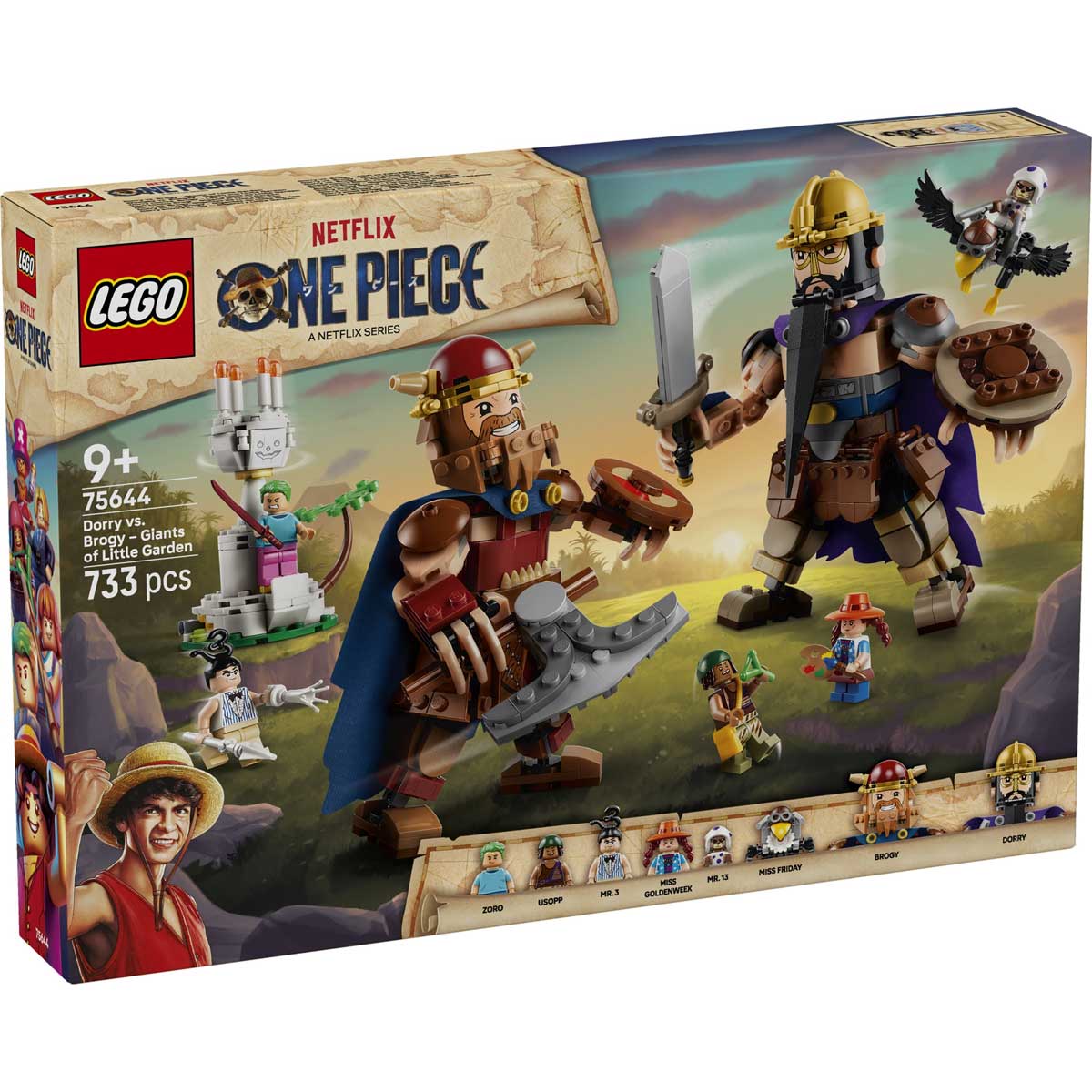 LEGO 75644 - LEGO ONE PIECE - Dorry vs. Brogy Giants of Little Garden