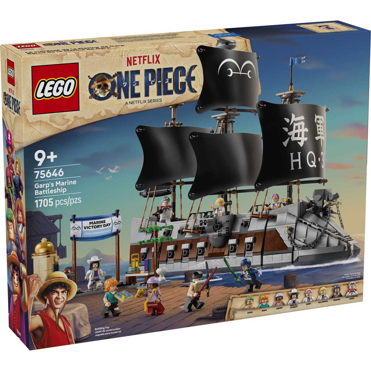 LEGO 75646 - LEGO ONE PIECE - Garp's Marine Battleship