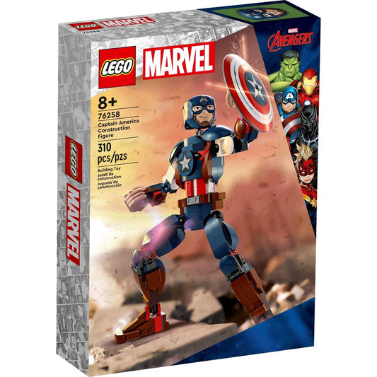 LEGO 76258 - LEGO MARVEL SUPER HEROES - Captain America Construction Figure
