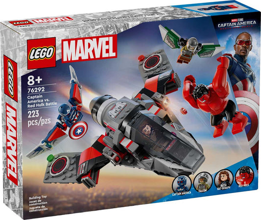 LEGO 76292 - LEGO MARVEL - Captain America vs. Red Hulk Battle