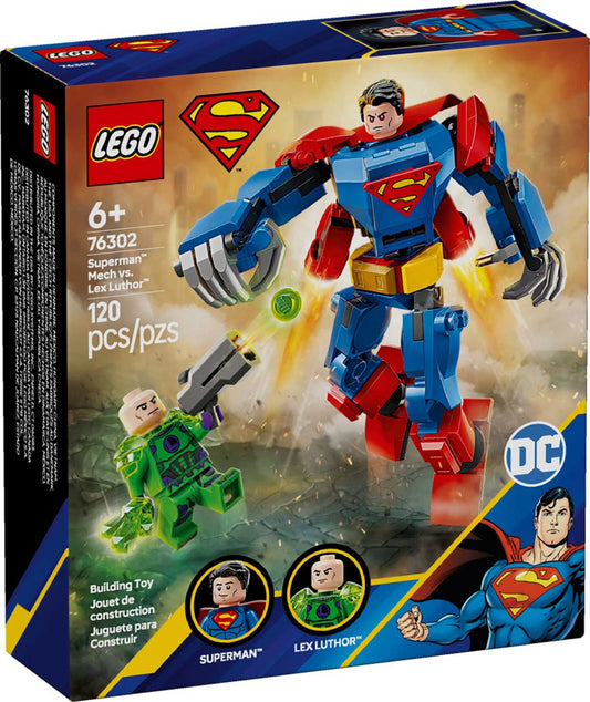 LEGO 76302 - LEGO DC COMICS SUPER HEROES - Superman™ Mech vs. Lex Luthor™