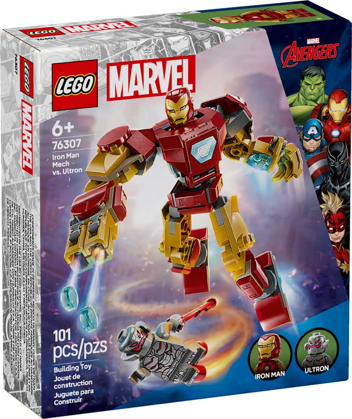 LEGO 76307 - LEGO MARVEL SUPER HEROES - Iron Man Mech vs. Ultron