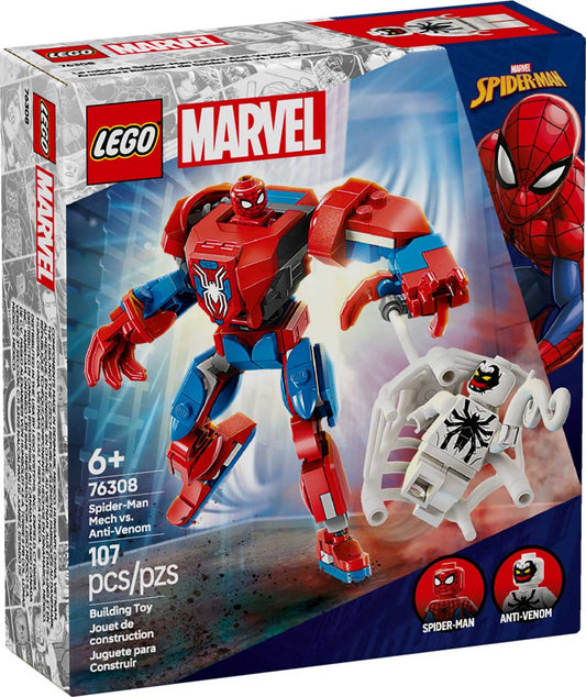 LEGO 76308 - LEGO MARVEL SUPER HEROES - Spider Man Mech vs. Anti Venom
