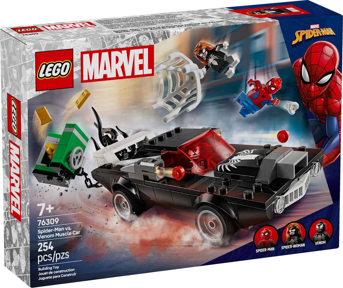 LEGO 76309 - LEGO MARVEL SUPER HEROES - Spider Man vs. Venom Muscle Car