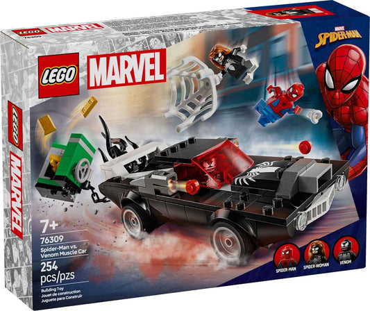 LEGO 76309 - LEGO MARVEL SUPER HEROES - Spider Man vs. Venom Muscle Car