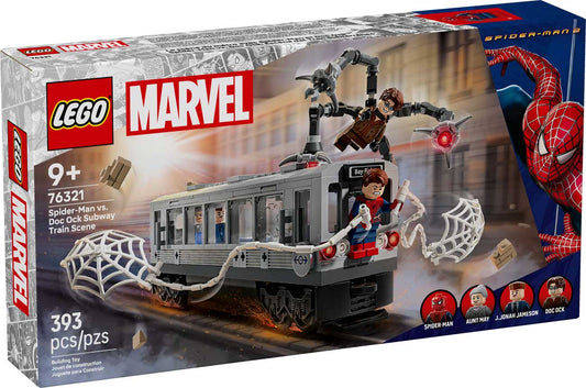 LEGO 76321 - LEGO MARVEL SUPER HEROES - Spider Man vs. Doc Ock Subway Train Scene