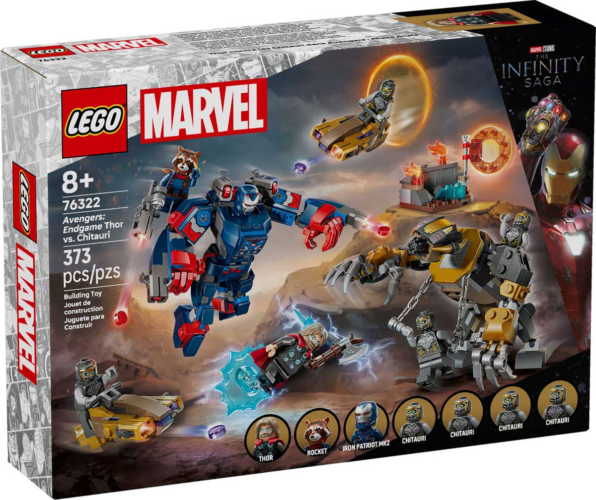 LEGO 76322 - LEGO MARVEL SUPER HEROES - Avengers: Endgame Thor vs. Chitauri