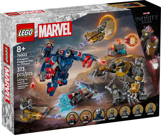 LEGO 76322 - LEGO MARVEL SUPER HEROES - Avengers: Endgame Thor vs. Chitauri