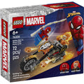 LEGO 76335 - LEGO MARVEL SUPER HEROES - Spider Man vs. Ghost Rider Motorcycle