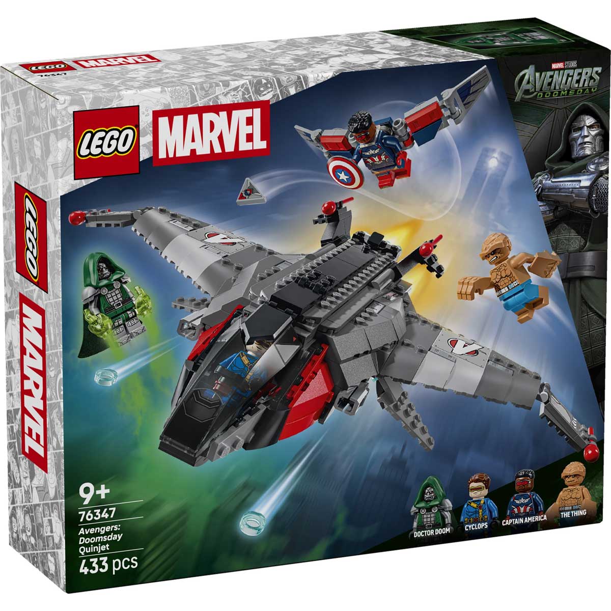 LEGO 76347 - LEGO MARVEL SUPER HEROES - Avengers: Doomsday Quinjet