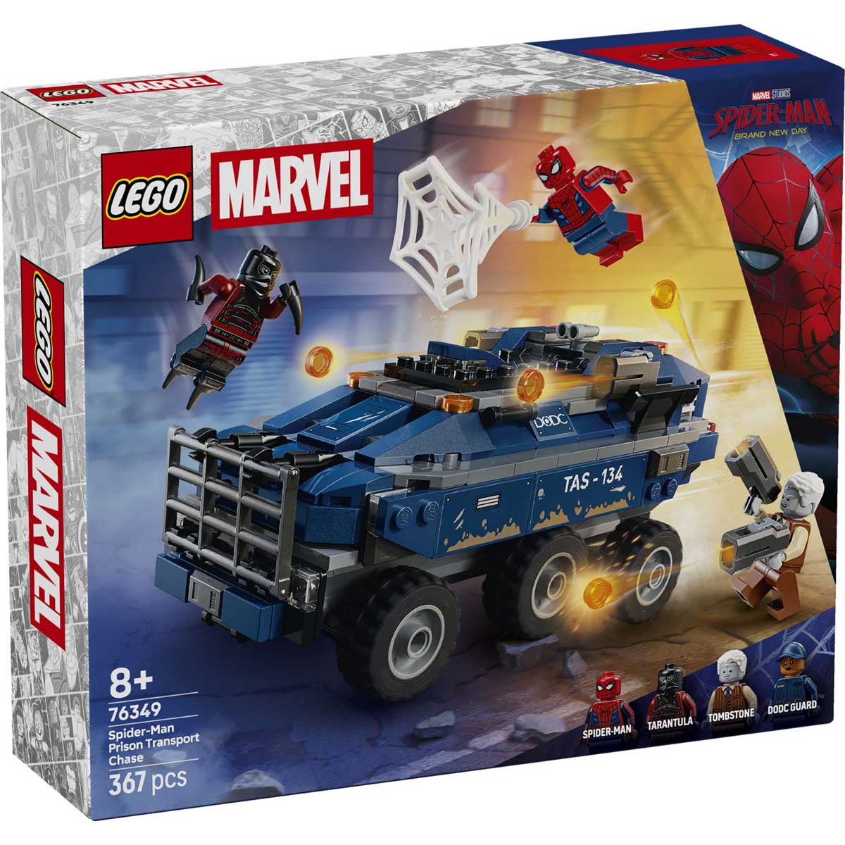 LEGO 76349 - LEGO MARVEL SUPER HEROES - Spider Man Prison Transport Chase
